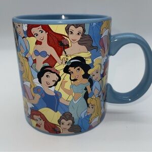 Disney Princess 20 oz.  Mug with Blue Handle